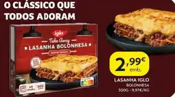 Spar Lasanha iglo bolonhesa promoção