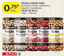 Spar Feijão cozido spar promoção
