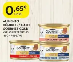 Spar alimento húmido p/ gato gourmet gold promoção