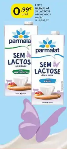 Spar Leite parmalat sem lactose promoção