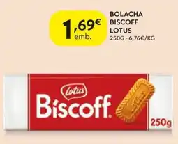 Spar Biscoff lotus promoção
