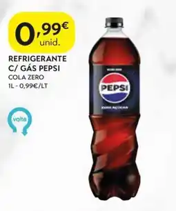 Spar refrigerante c/ gás pepsi cola zero promoção