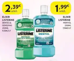 Spar Elixir listerine dentes & gengivas promoção