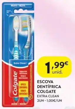 Spar escova dentífrica colgate extra clean promoção