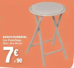 E.Leclerc Banco dobrável promoção