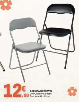 E.Leclerc cadeira dobrável promoção