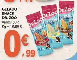 E.Leclerc gelado snack dr. zoo promoção