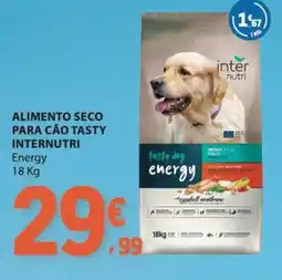 E.Leclerc Alimento seco para cão tasty internutri energy promoção