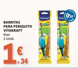 E.Leclerc Barritas para periquito vitakraft kiwi promoção