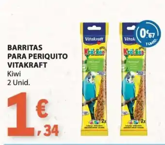 Barritas para periquito vitakraft kiwi