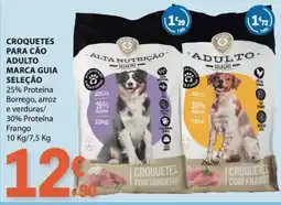 E.Leclerc Croquetes para cão adulto marca guia seleção promoção