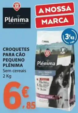 E.Leclerc Croquetes para cão pequeno plénima sem cereais promoção