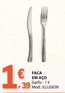E.Leclerc Faca em aço promoção