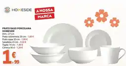 E.Leclerc prato raso porcelana homeside promoção