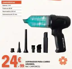 E.Leclerc aspirador para carro grunkel promoção