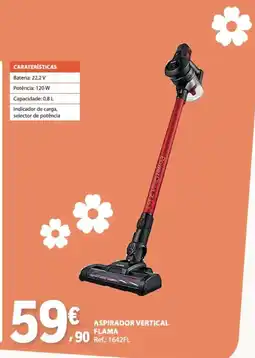 E.Leclerc aspirador vertical flama promoção