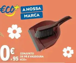 E.Leclerc Conjunto de pá e vassoura eco+ promoção