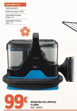 E.Leclerc máquina de limpeza flama promoção