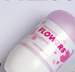 Cristian Lay Desodorizante roll-on antitranspirante flowers for woman promoção