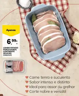 Pingo Doce Lombo fatiado porco duroc continente seleção promoção
