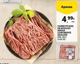 Pingo Doce Carne picada de novilho angus continente seleção promoção