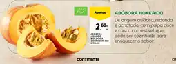 Pingo Doce Abóbora hokkaido continente bio promoção