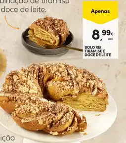 Pingo Doce Bolo rei tiramisu e doce de leite promoção