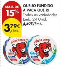Pingo Doce Queijo fundido a vaca que ri promoção