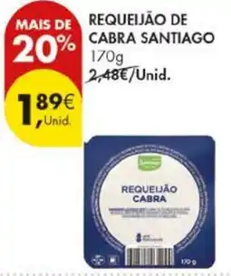 Pingo Doce Requeijão de cabra santiago promoção