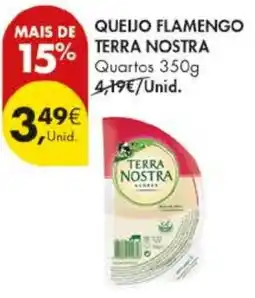 Pingo Doce Queijo flamengo terra nostra promoção