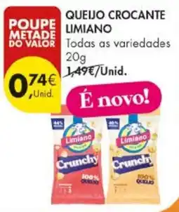 Pingo Doce Queijo crocante limiano promoção