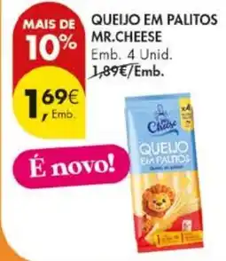 Pingo Doce Queijo em palitos mr.cheese promoção
