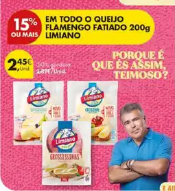 Pingo Doce queijo flamengo fatiado limiano promoção