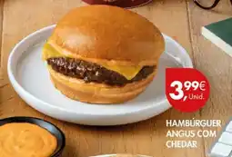 Pingo Doce Hamburguer angus com chedar promoção