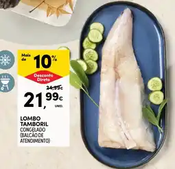 Pingo Doce Lombo tamboril promoção