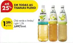 Pingo Doce Chá verde e limão/ Light promoção