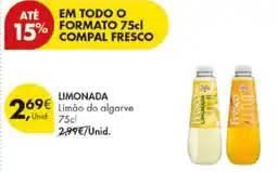 Pingo Doce Compal fresco limonada limão do algarve promoção