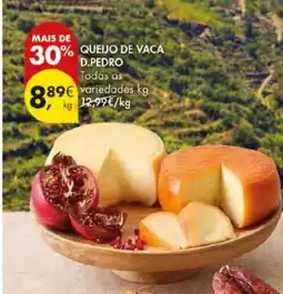 Pingo Doce Queijo de vaca d.pedro promoção