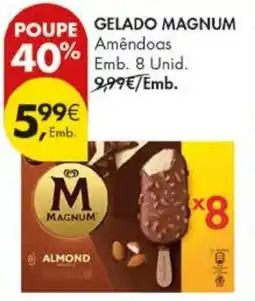 Pingo Doce Gelado magnum promoção