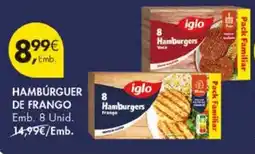 Pingo Doce Hambúrguer de frango promoção