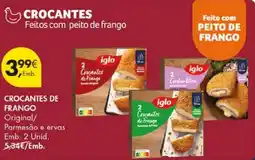 Pingo Doce Crocantes de frango iglo promoção
