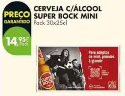 Pingo Doce Cerveja c/álcool super bock mini promoção