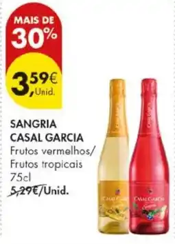 Pingo Doce Sangria casal garcia promoção