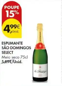 Pingo Doce Espumante São Domingos Select promoção