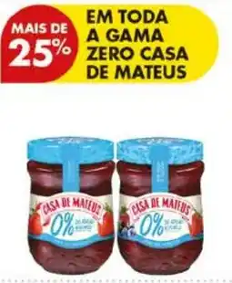 Pingo Doce Casa de Mateus 0% promoção