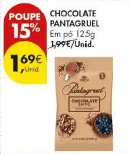 Pingo Doce Chocolate pantagruel promoção