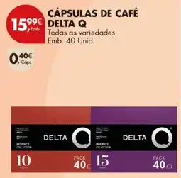Pingo Doce cápsulas de café delta q promoção