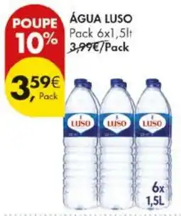 Pingo Doce Água luso promoção