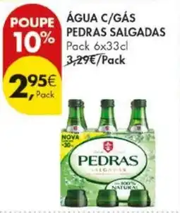Pingo Doce Água c/gás pedras salgadas promoção