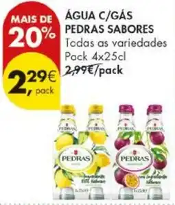 Pingo Doce Água c/gás pedras sabores promoção